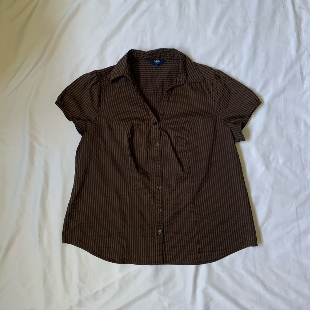 Vintage Reitmans Short Sleeve Button Down